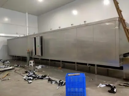 Food Quick Freezing Tunnel Machine