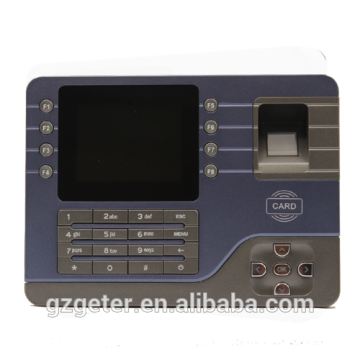 2015 Fingerprint time attendance/recorder with power Backup battery TCP/IP USB host/ client and access controller