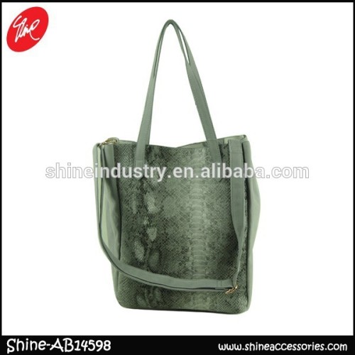 Snake PU Shopper/Fashion Tote/PU Shoulder Bag