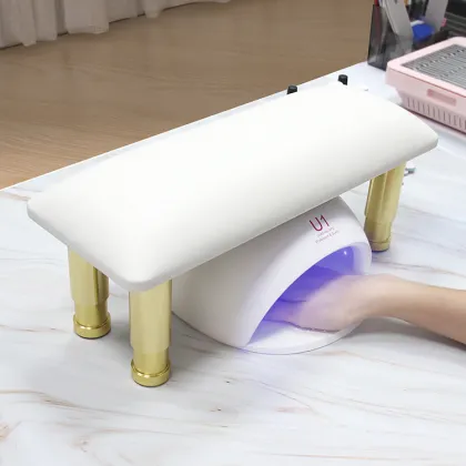 Professional Microfiber Leather Nail Arm Rest for Nail Tables