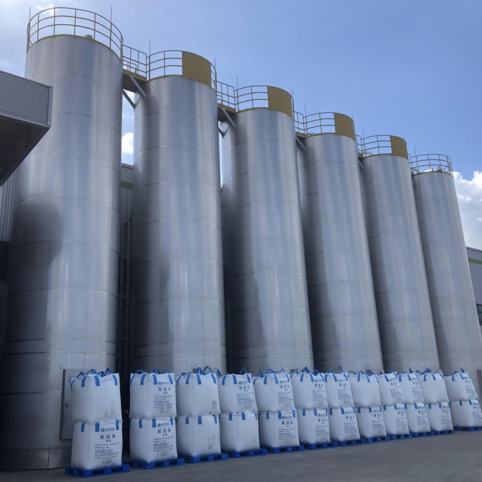 Bahan baku tahan cuaca silo penyimpanan luar ruangan