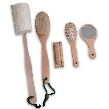 Wooden Bath Accessory Kit, Customized Sizes and Products are Accepted