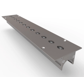 Luces lineales LED empotradas de bajo costo