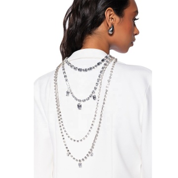 Brave Light Fashion Multi-Layer Crystal Body Chain Jewelry