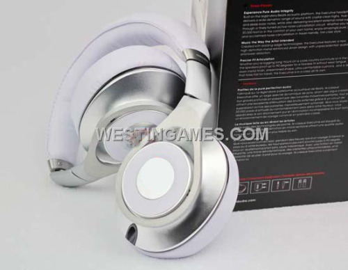 Executive Headphones on-Ear Headphones - White (HMOH038)