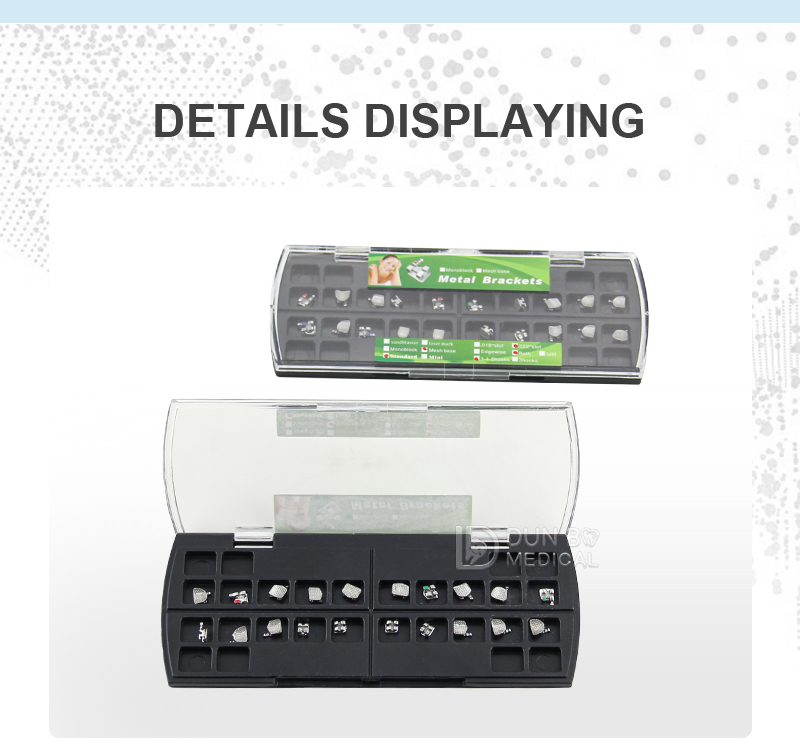 Green box orthodontic bracket