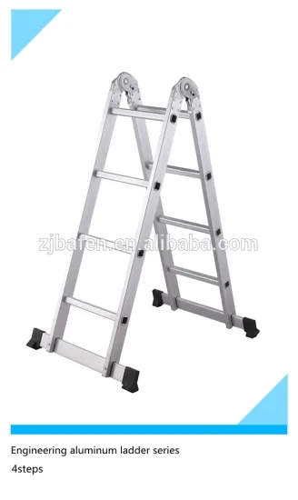 Aluminum Combination Step Ladders using outdoor 4tep engineering ladder
