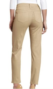 Long Straight Womens Tight Pants , Slim Fit Trousers For Women