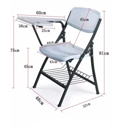 Office Chair Computer Chair Folding Training Chair