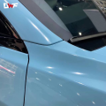 Кристально синий автомобиль виниловая обертка