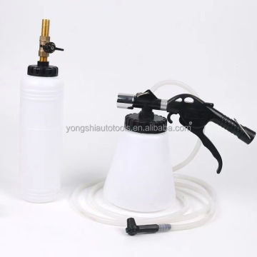 Brake and Clutch Fluid Pneumatic Vacuum Bleeder Tool Kit with Extractor and Refill Bottle