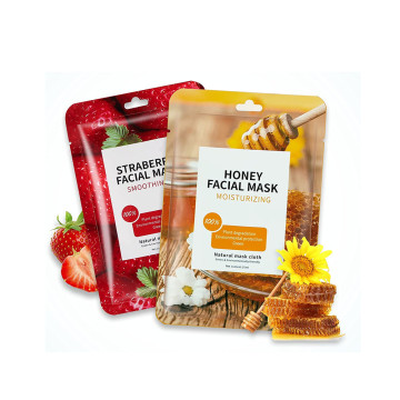 Break -label di bellezza Frutta che illumina idratante Mourishing Sheoring Sheet Mask
