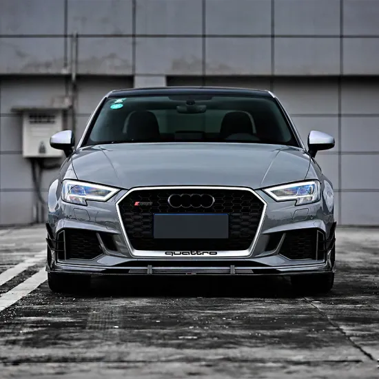 Full Body Kit Assy for Audi A3 Upgrade to RS3 - Front/Rear Bumpers Assembly