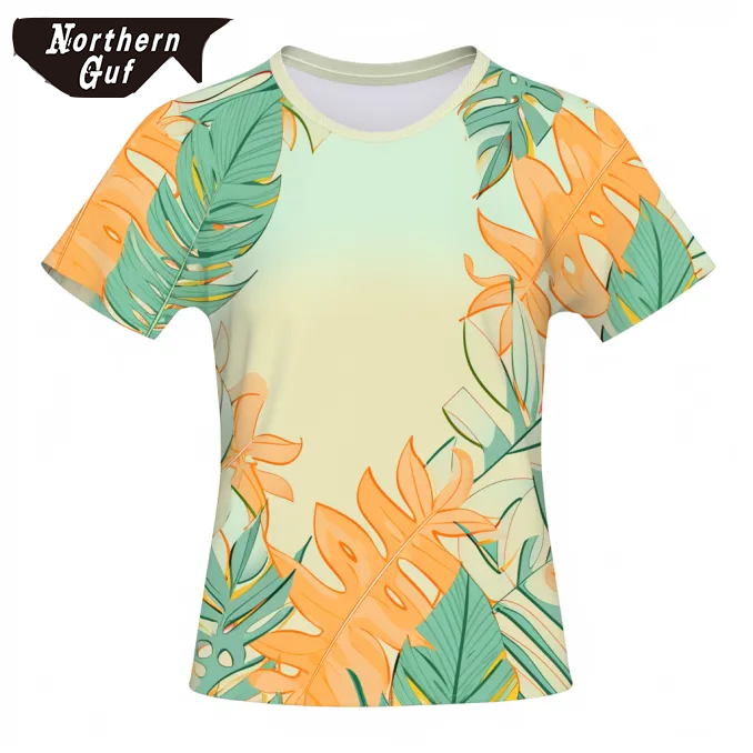 Oem Hawaiian Floral Shirts Custom Causal Beach Shirt For women