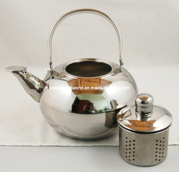 Stainless Steel Tea Pot (YJ-LLH201)