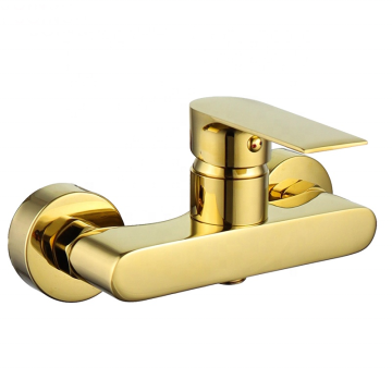 Golden Shower Faucet Waterfall Bathroom Tub Shower Mixer