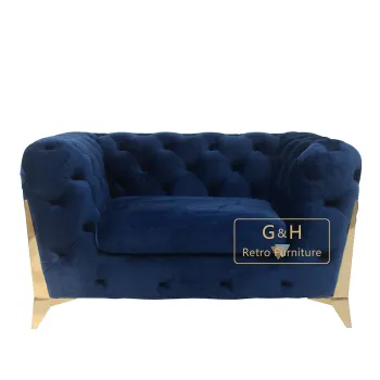 Modern Lounge Sofa Love Seat for Hair Salon Waiting Area
