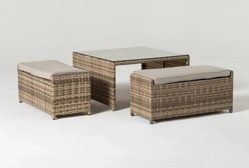 High-End Modern Outdoor Waterproof Wicker Sofa Set