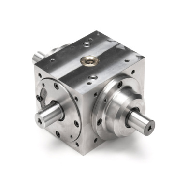 Custom Steel Power Takeoff 4 Way Bevel Gearbox