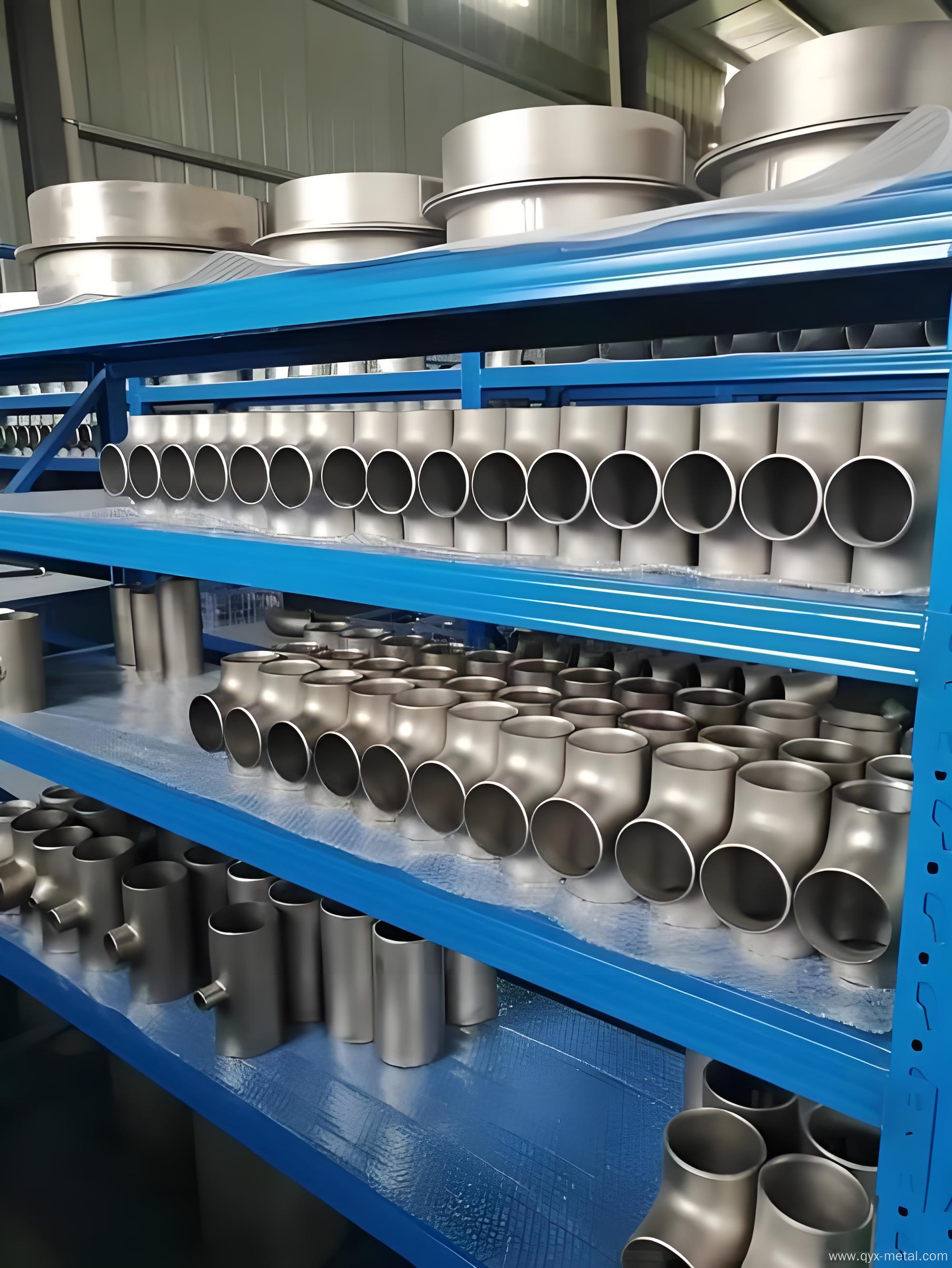 Superior Performance Titanium Alloy Tee Pipe Fittings
