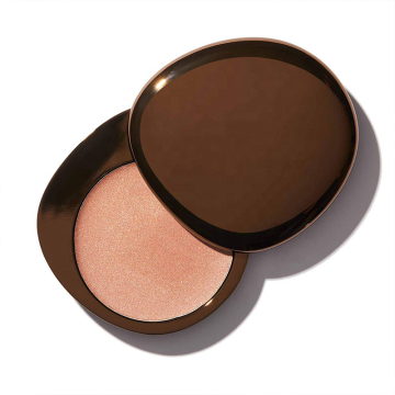 Magnetic Refillable Metal Compact for Solid Perfume with Inner Tins
