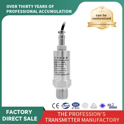 GX aviation plug type pressure transmitter
