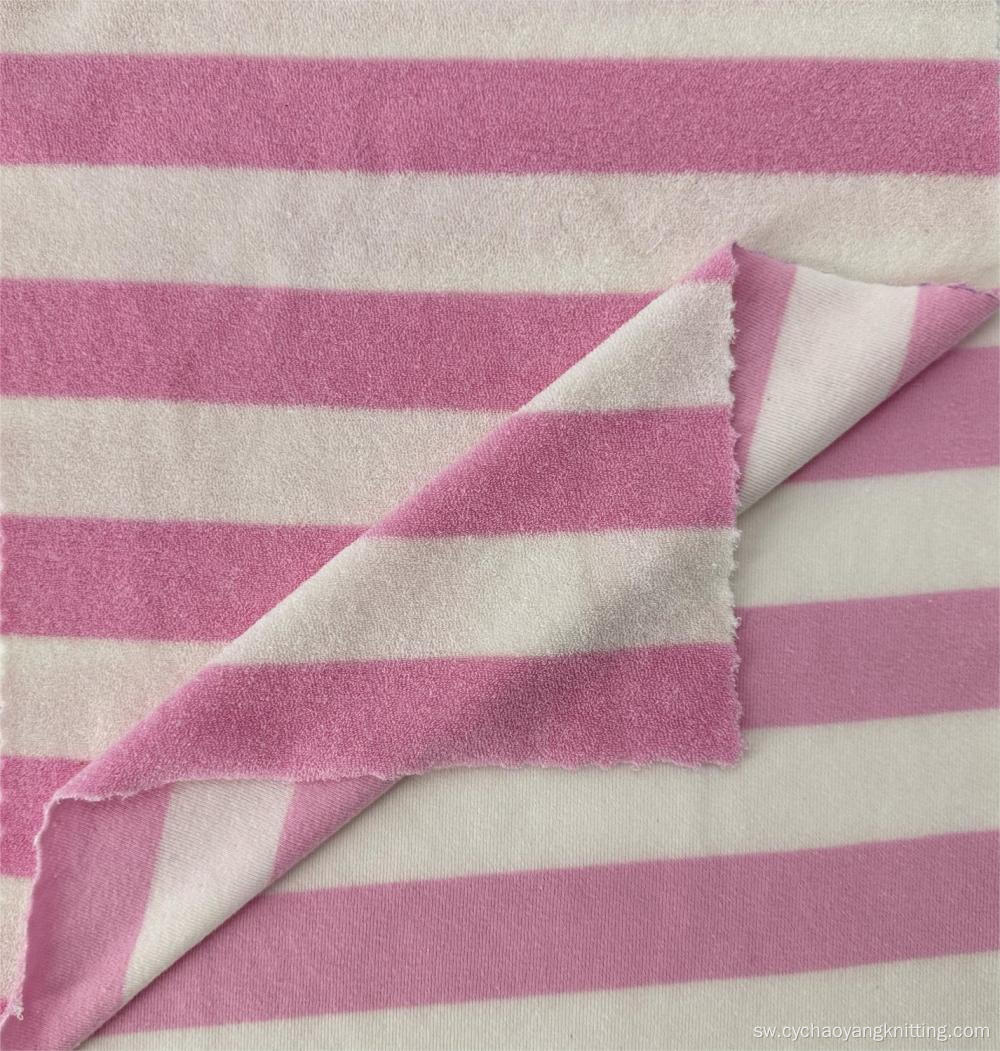 Jasho-wicking antibacterial jacquard terry toweling