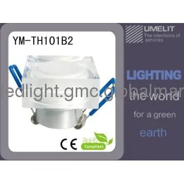 White Energy-savings Recessed lighting 1w Ceiling light