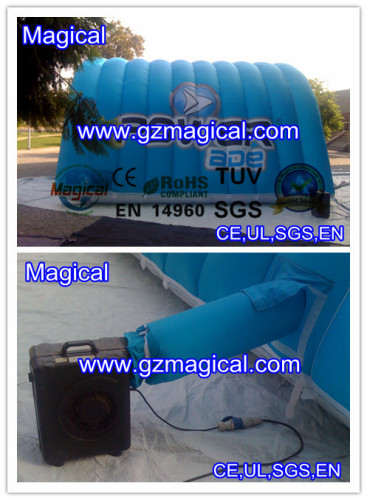 Inflatable Tunnel Tent for Outdoor Activity