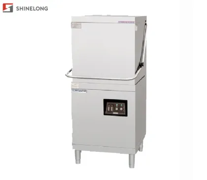 Industrial Dishwasher - Hood Type Dish Washing Machine for Hotels and Restaurants