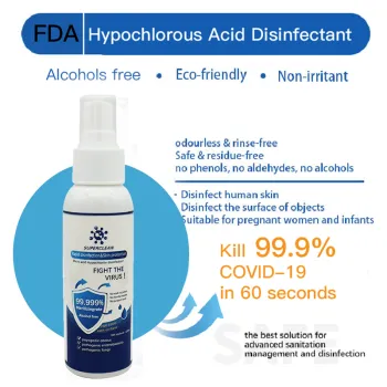 Disinfectant Spray can be used with fogging machine