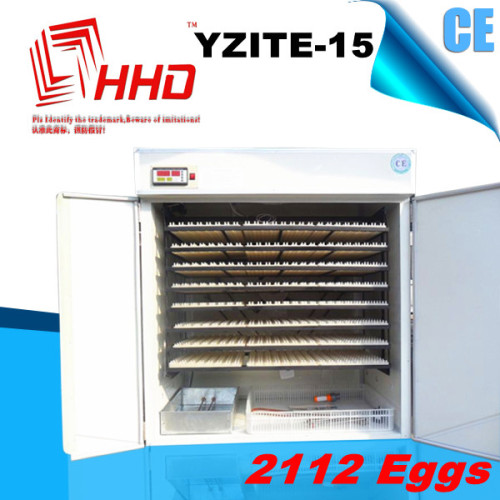 2015 Multifunction Egg Tray Assmeble Yzite-15 2112 Egg Incubator New Design Automatic Quail Incubator