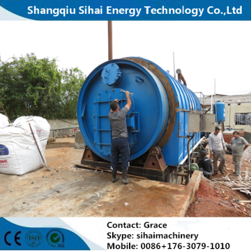 Industrial Furnace Pyrolysis Machine With 2 Years Warranty