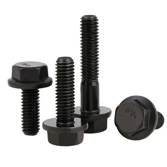Yellow Passivated Hexagon Flange Bolts for Building Industry