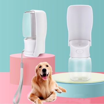 12oz Portable Pet Water Bottle: Ideal for Outdoor Travel and Walking with Dogs and Cats