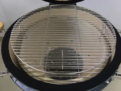 Kamado Joe BBQ Smoker: Stainless Steel Accessories for Outdoor Garden Use