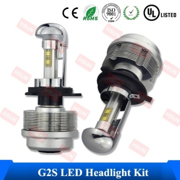 HSUN Led Headlight H1 H3 H4 H7 H8 9004 9007 60W 7200LM Auto G2S LED Headlight