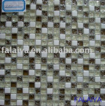 European Crystal Glass Mosaic icecrack CRASH04