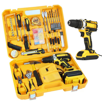 Drill di impatto del motore senza spazzole all'ingrosso all'ingrosso impostato con batteria dalla Cina: strumenti di alimentazione a cordone con supporto OEM