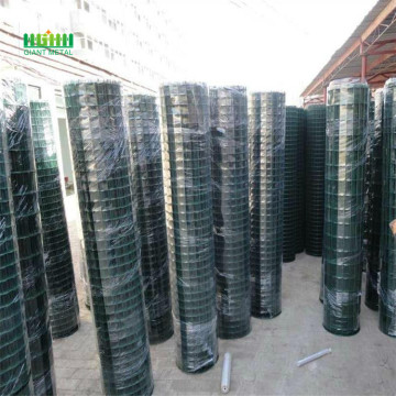 Green  euro steel fence