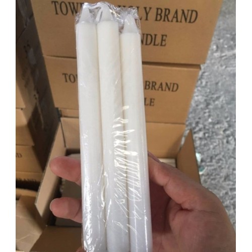 6pcs high quantity paraffin wax candle shrinkbag package