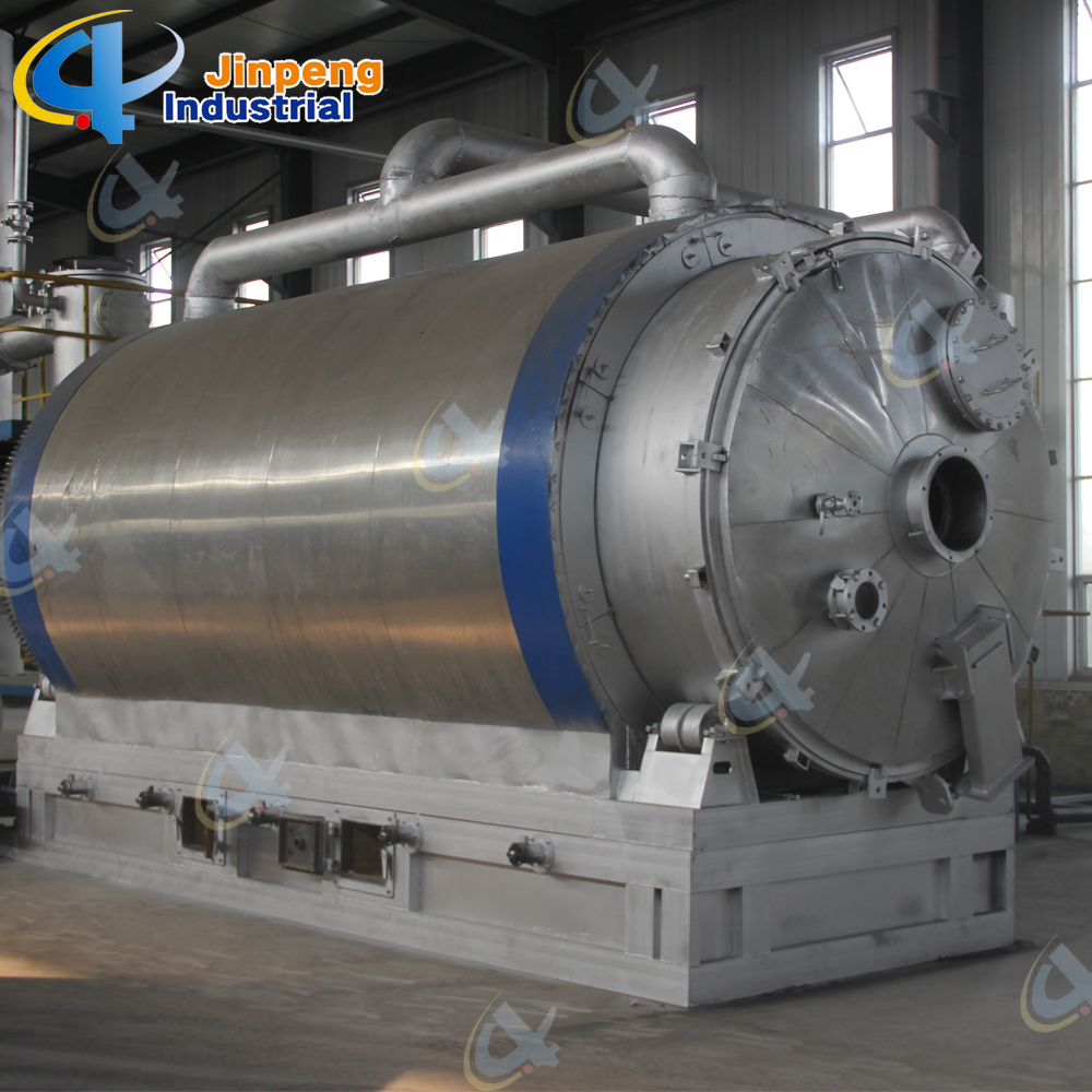 Waste Tire Pyrolysis Machine Rubber Pyrolysis Oil Plant