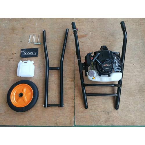 Hand push Earth Auger ground drill digger machine