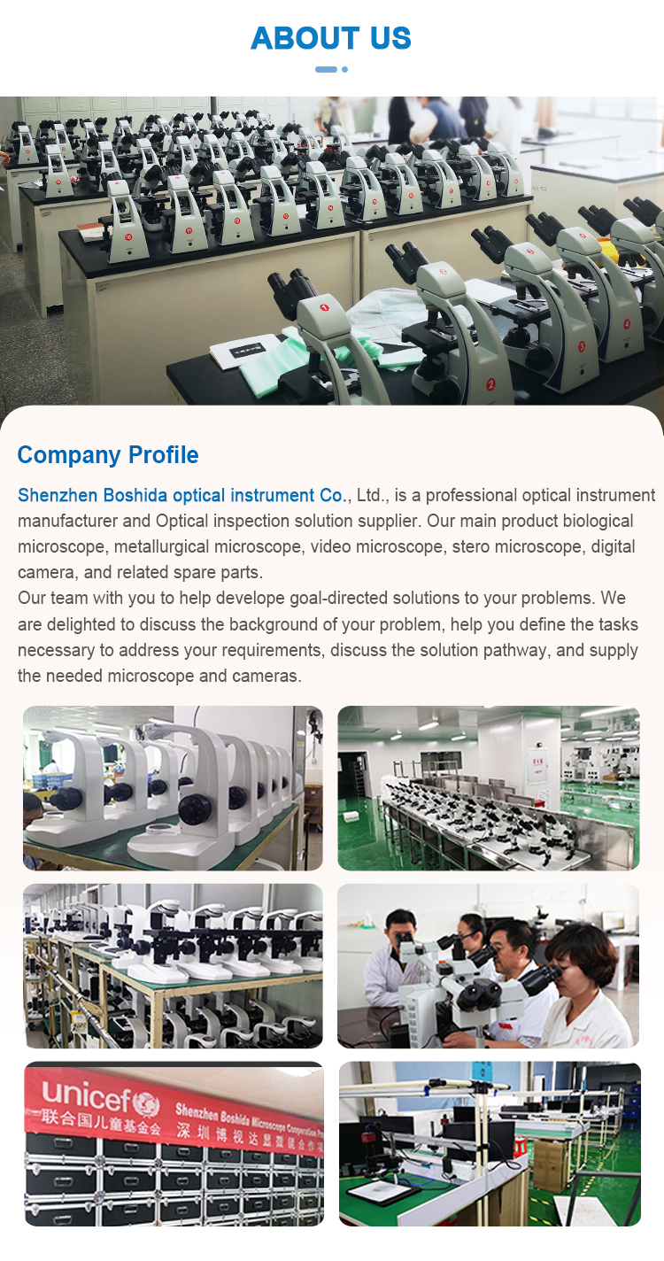 Boshida Bd-200 Polarized Metallurgical Microscope With Lcd Screen And ...