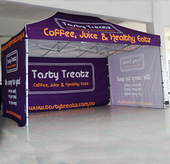 heat transfer printing tent canopy with full wall and side wall