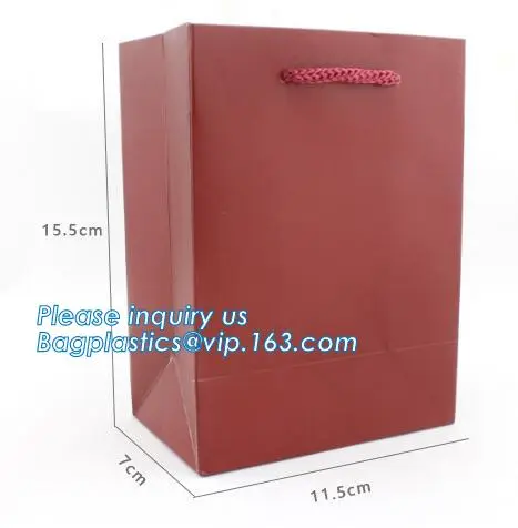 square bottom paper bags, CLOTHES PACKAGING, Die Cut Handle Paper Bag, kraft bags paper packing bags