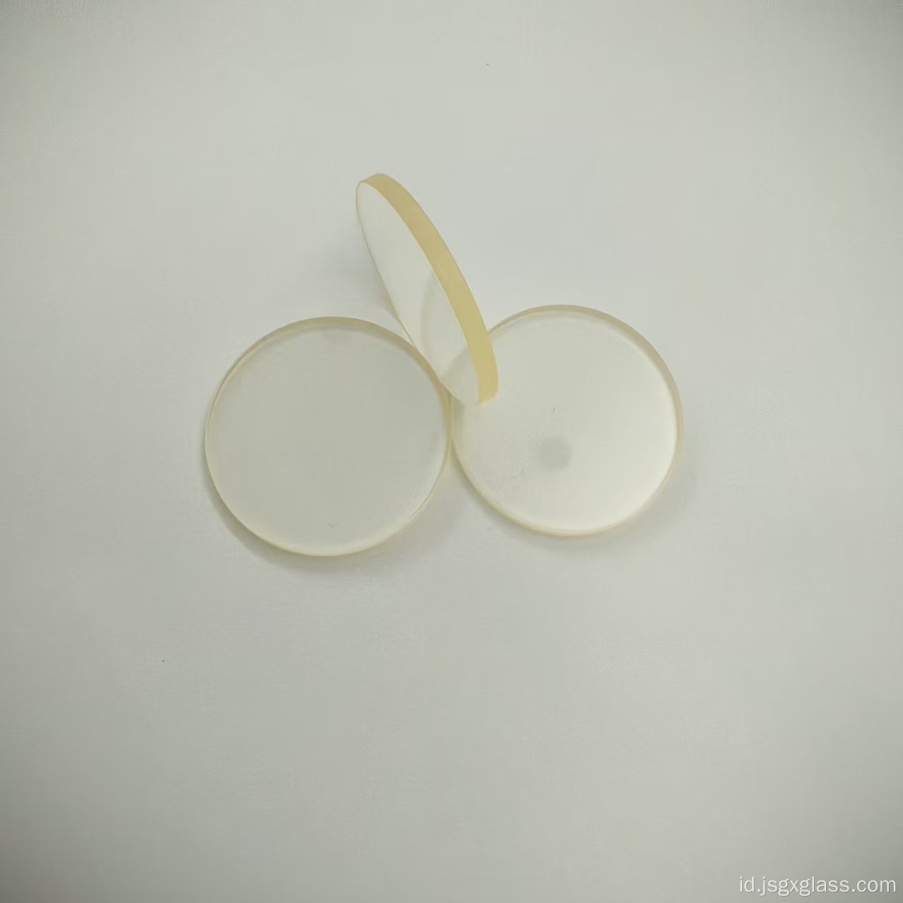 JB400 GG420 Filter Optik Kuning Kaca Bulat