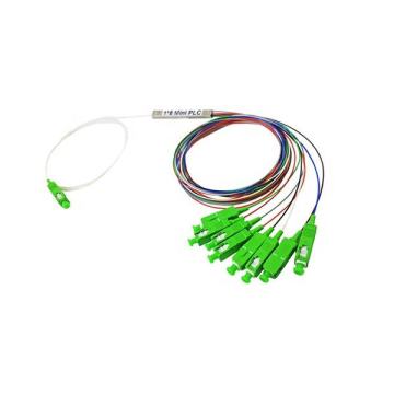 Mini Tube SC / APC FTTH Fiber Optic PLC Splitter - GetEknet 1x2, 1x4, 1x8, 1x16, 1x32