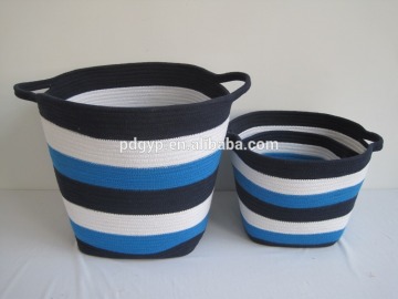 New 2015 Cotton Storage Basket,dirty cloth baskets