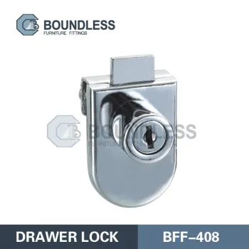 Zinc Alloy Furniture Glass lock